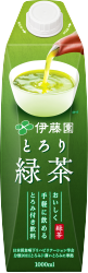 <div class='lum-box'><h4 class='fontColor_blue lum-font-size'>とろり緑茶</h4></div><div class='lum-font-cnt'>ダマが無い均質で安定した薄いとろみ付けと、カフェイン少なめによるやさしい設計に仕上げた、おいしく手軽に飲めるとろみ付き緑茶飲料</div>