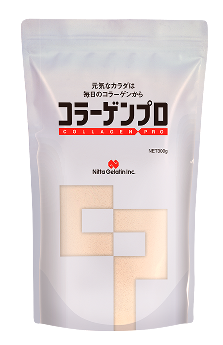 <div class='lum-box'><h4 class='fontColor_blue lum-font-size'>コラーゲンプロ</h4></div><div class='lum-font-cnt'>お食事の量を増やさずたんぱく質アップ。
効率よく無理なくたんぱく補給。</div>