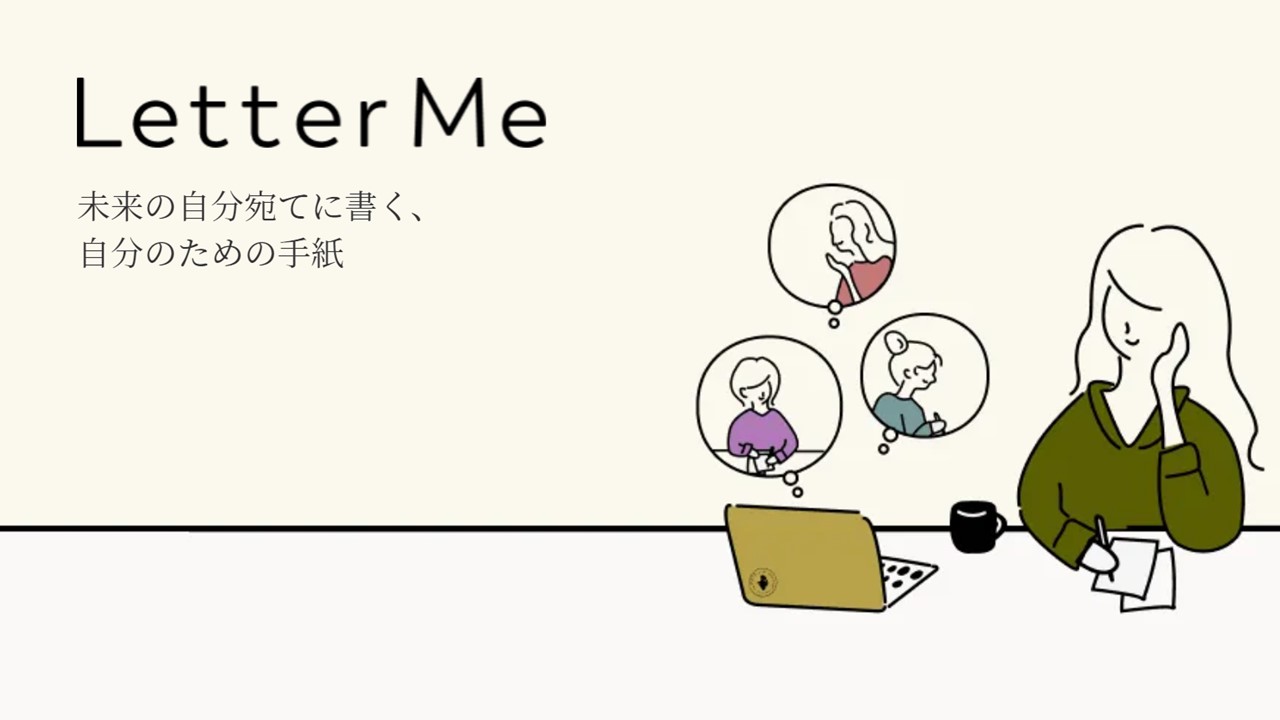 <div class='lum-box'><h4 class='fontColor_blue lum-font-size'>LetterMe business</h4></div><div class='lum-font-cnt'>LetterMe businessは、未来の自分への手紙を通じて社員一人ひとりのセルフケア力を高め活力ある組織へと導くサービスです。</div>