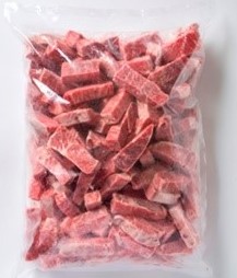 <div class='lum-box'><h4 class='fontColor_blue lum-font-size'>極厚カルビ</h4></div><div class='lum-font-cnt'>オーストラリア産のバラ肉（カイノミ）に柔らか加工を施し15ｍｍ短冊状にカットしました。メニューを選ばずご利用いただける万能カルビ商材です。</div>