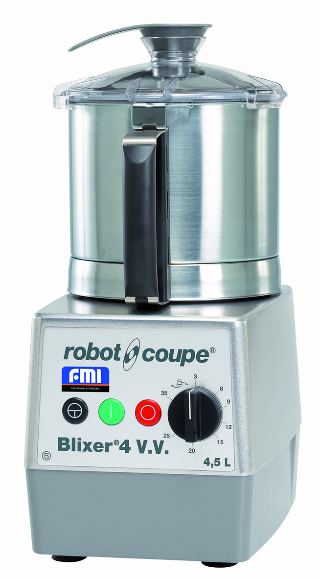 <div class='lum-box'><h4 class='fontColor_blue lum-font-size'>BLIXER-4.V.V.B</h4></div><div class='lum-font-cnt'>ミキサー食作りのために専用開発。食材を滑らかなピューレ・ペーストにします。食材の水分のみで攪拌する事で、栄養価の高い食事と、高額なとろみ調整剤の軽減に。　</div>