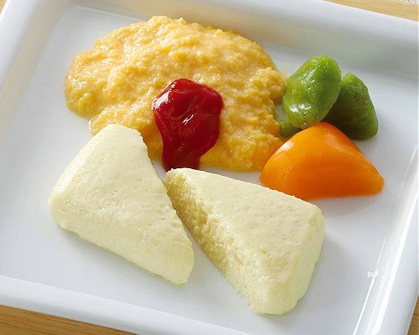 <div class='lum-box'><h4 class='fontColor_blue lum-font-size'>食パン風ムース</h4></div><div class='lum-font-cnt'>食パンの風味をイメージしたムースです。パンを主食に想定したおかずによく合います。他の食材と組み合わせてサンドイッチ、デザートなどにもおすすめです。</div>