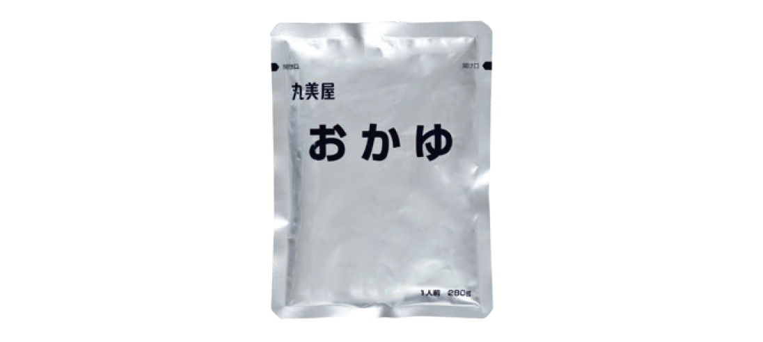 <div class='lum-box'><h4 class='fontColor_blue lum-font-size'>おかゆ</h4></div><div class='lum-font-cnt'>賞味期間5年6カ月、常温で長期保管ができるので備蓄用、非常食に最適です。
国内産の良質なお米を食べやすくしっとりと炊き上げた、のどごしの良い五分粥です。</div>