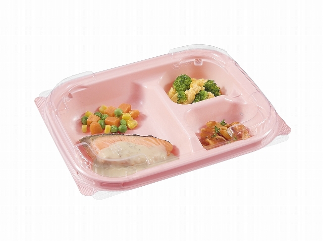 <div class='lum-box'><h4 class='fontColor_blue lum-font-size'>CTカインド</h4></div><div class='lum-font-cnt'>再加熱機器対応容器で人手不足解消に貢献。
視認性の高い色柄と使いやすい形状が魅力。
</div>