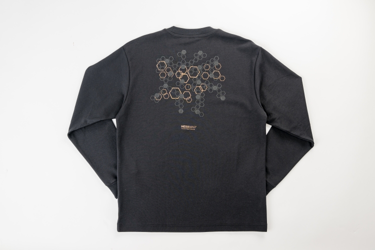 <div class='lum-box'><h4 class='fontColor_blue lum-font-size'>【家庭用永久磁石磁気治療器】HEXAMAG/ヘキサマグ</h4></div><div class='lum-font-cnt'>特殊なプリント技術で磁石を配置したスマートデザインで、日常のあらゆるシーンになじむ、着る磁気治療器です。180mTの強力な磁気で血行を改善し、筋肉のコリをやわらげます。(医療機器認証番号：307AKBZX00047000)</div>