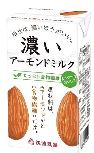 <div class='lum-box'><h4 class='fontColor_blue lum-font-size'>濃いアーモンドミルクたっぷり食物繊維125ml</h4></div><div class='lum-font-cnt'>原材料は「アーモンド」と「食物繊維」のみ。食品添加物不使用。まろやかですっきりとした自然の美味しさ。コレステロール0。砂糖・香料・安定剤不使用。＊アーモンド約10粒使用※アーモンドミルクは、アーモンドと水から作られた植物性飲料です。</div>