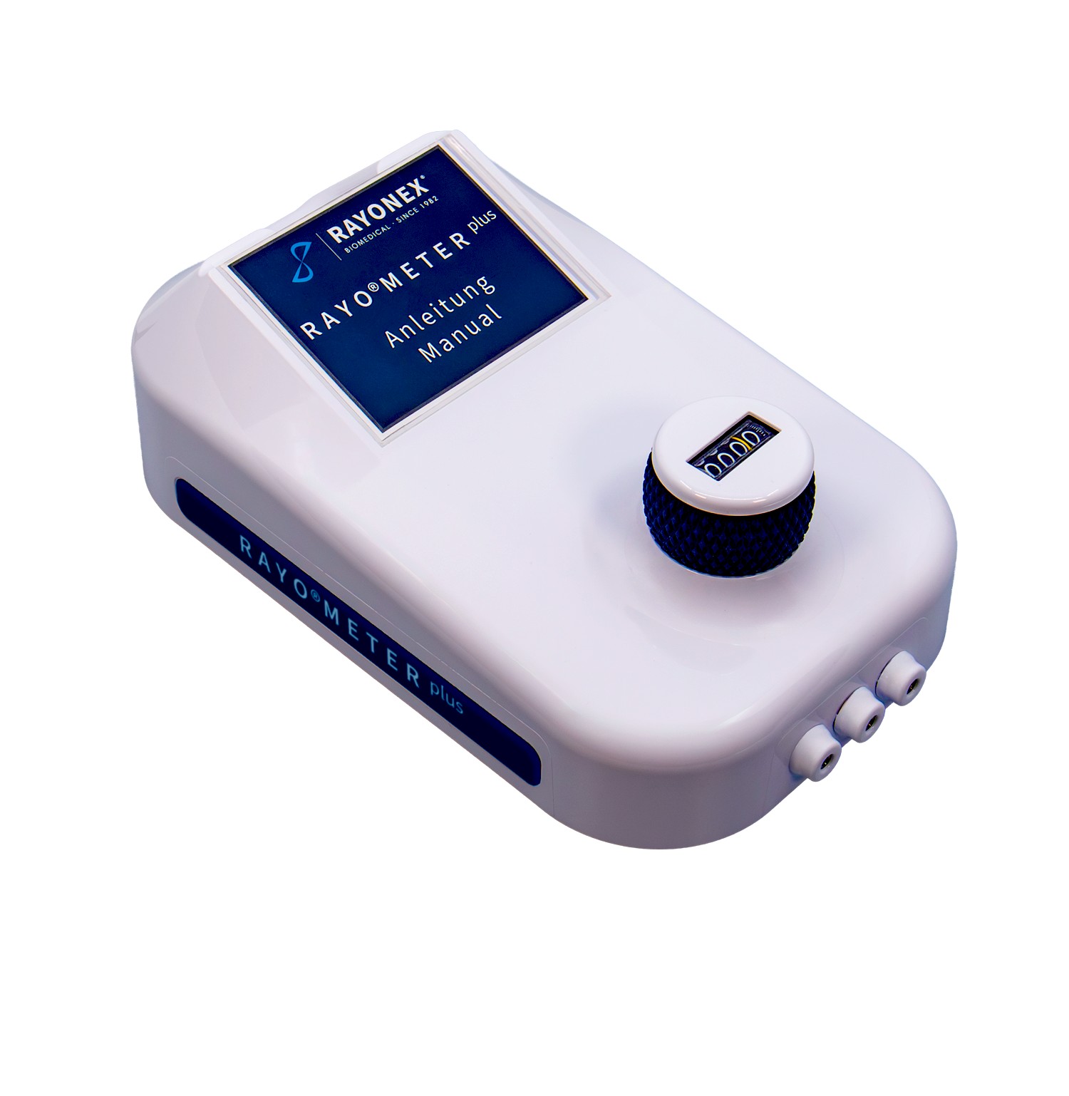 <div class='lum-box'><h4 class='fontColor_blue lum-font-size'>レヨメータープラス</h4></div><div class='lum-font-cnt'>周波数値を設定して気の滞りを調べ、それを外すことができます。電源不要なので非常時にも使えます。</div>