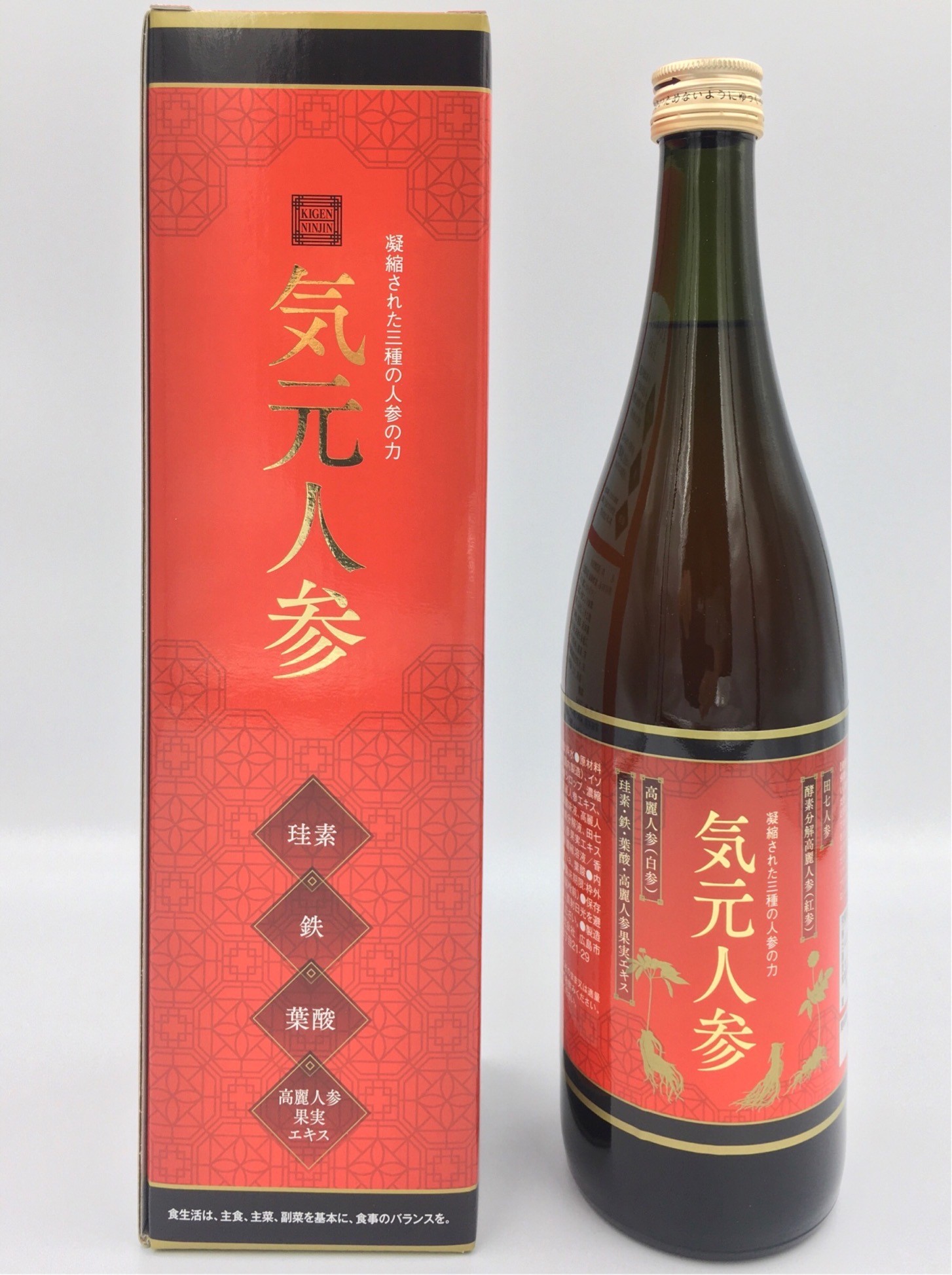 <div class='lum-box'><h4 class='fontColor_blue lum-font-size'>気元人参</h4></div><div class='lum-font-cnt'>凝縮された3種類の人参の力で”体”の元から健康に！
</div>